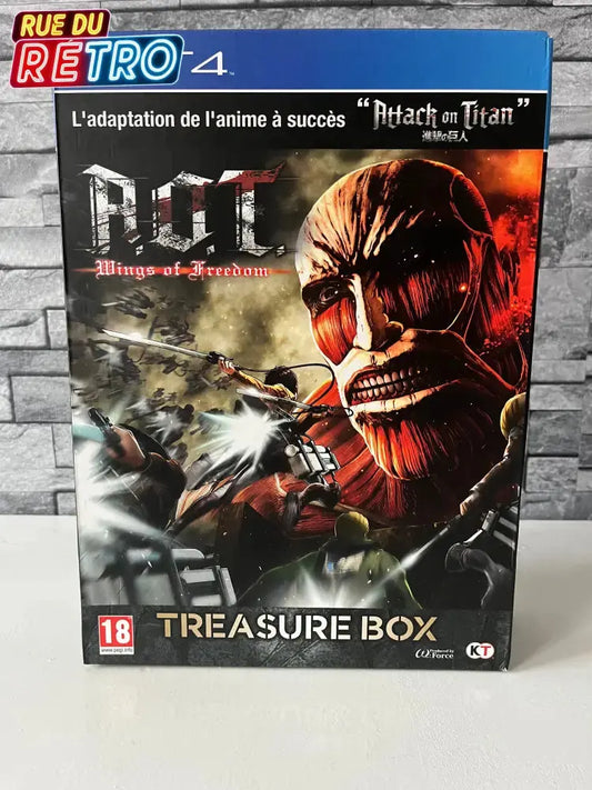 Attaque des Titans Ps4 / Collector Treasure Box Coffret Collector de Jeux Vidéo