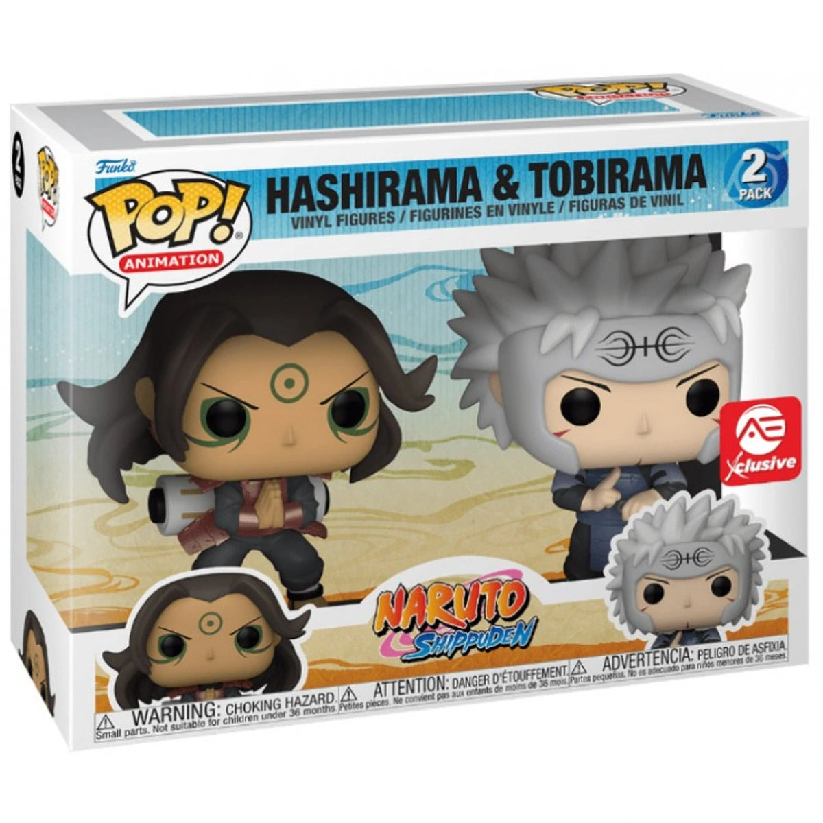 NARUTO - FUNKO POP - SPECIAL EDITION US - HASHIRAMA & TOBIRAMA - Image 1