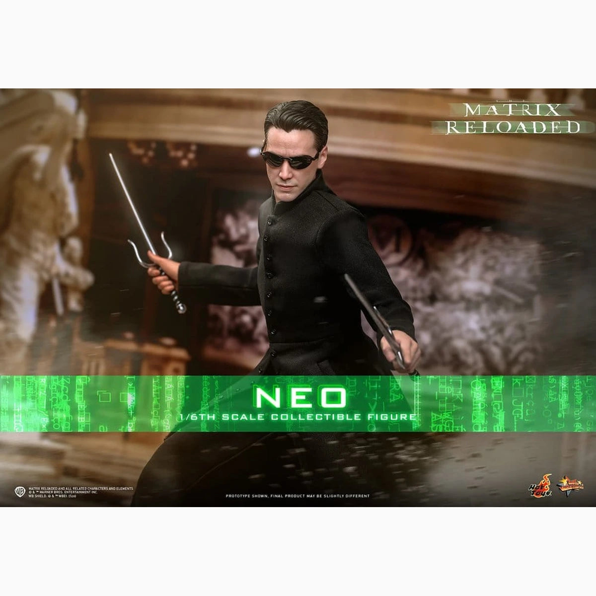 Matrix Movie Masterpiece 1/6 figurine Neo 31 cm - Image 3