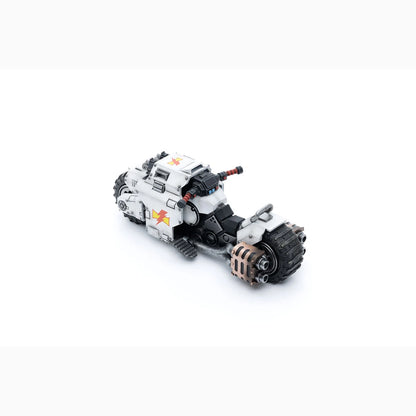 Warhammer 40k véhicule 1/18 White Scars Raider-pattern Combat Bike 22 cm - Image 7