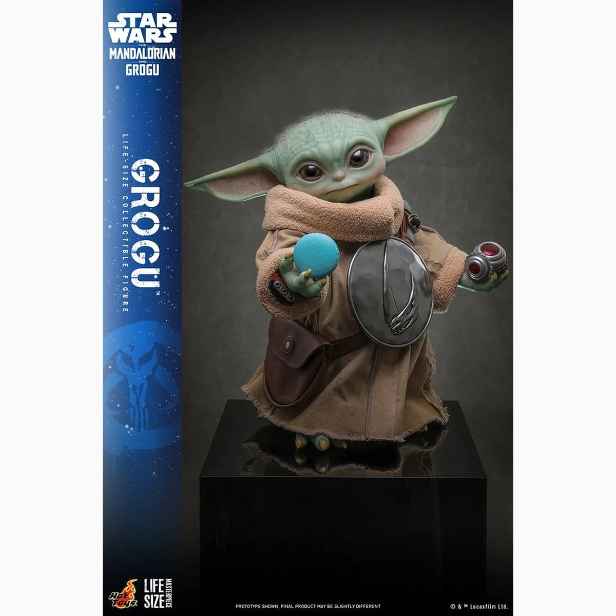 Star Wars: The Mandalorian & Grogu figurine taille réelle Grogu 38 cm - Image 3