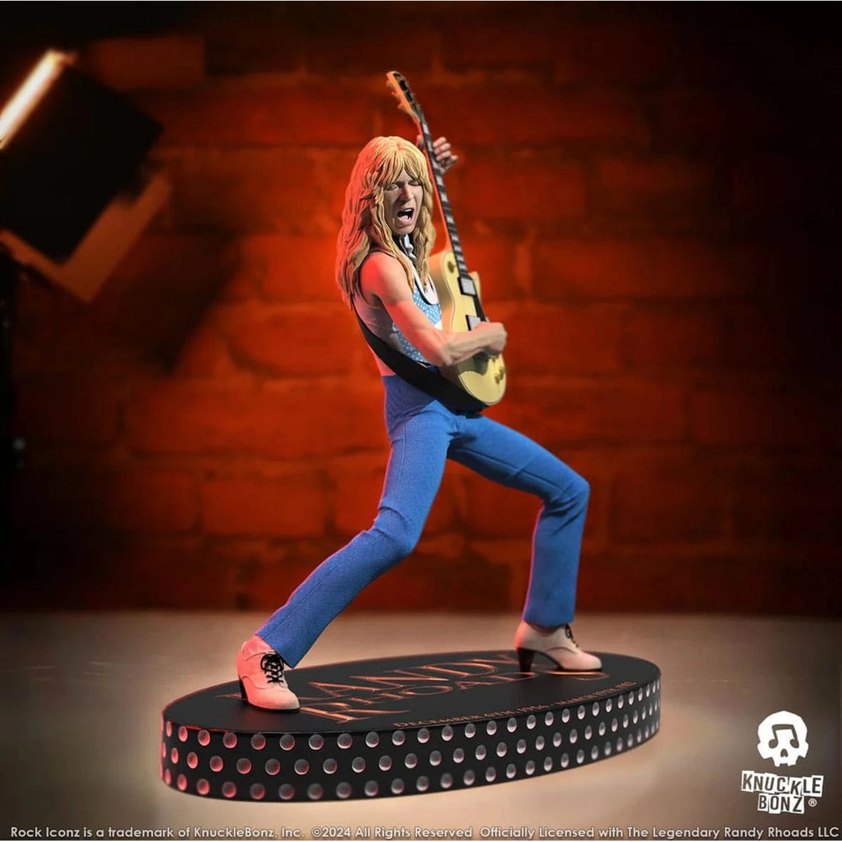 Randy Rhoads IV statuette Rock Iconz The Early Years Blue Version 24 cm - Image 4