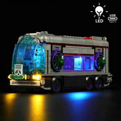 Lumibricks Cyberpunk Neoncity 17003 Future Bus - Image 1