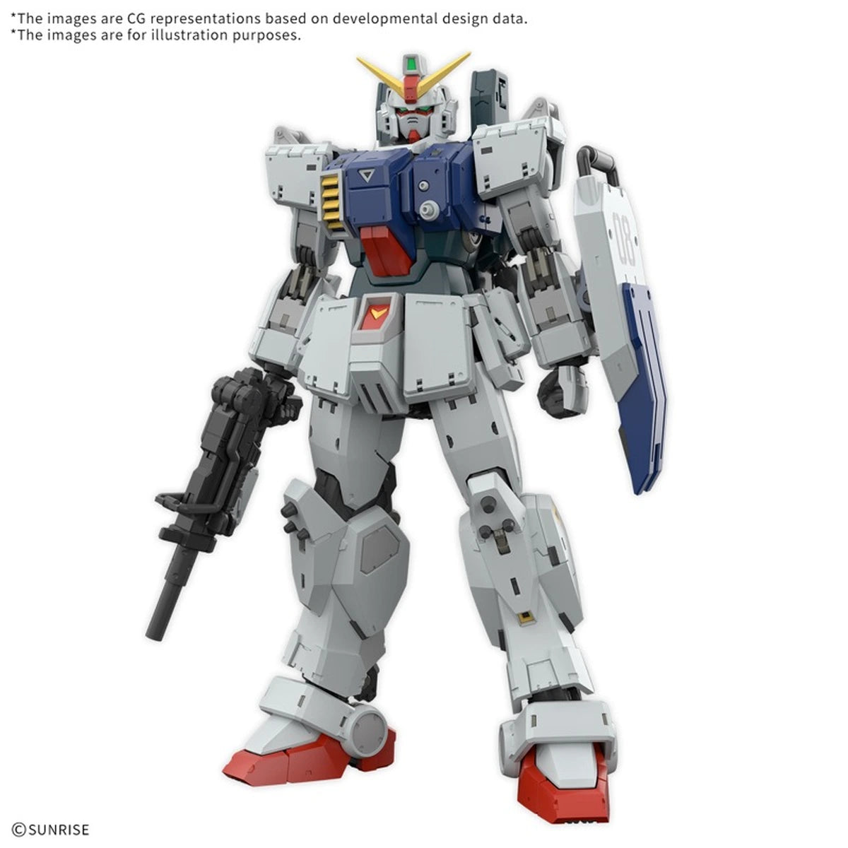 Gundam Gunpla RG 1/144 Gundam Ground Type - Image 1