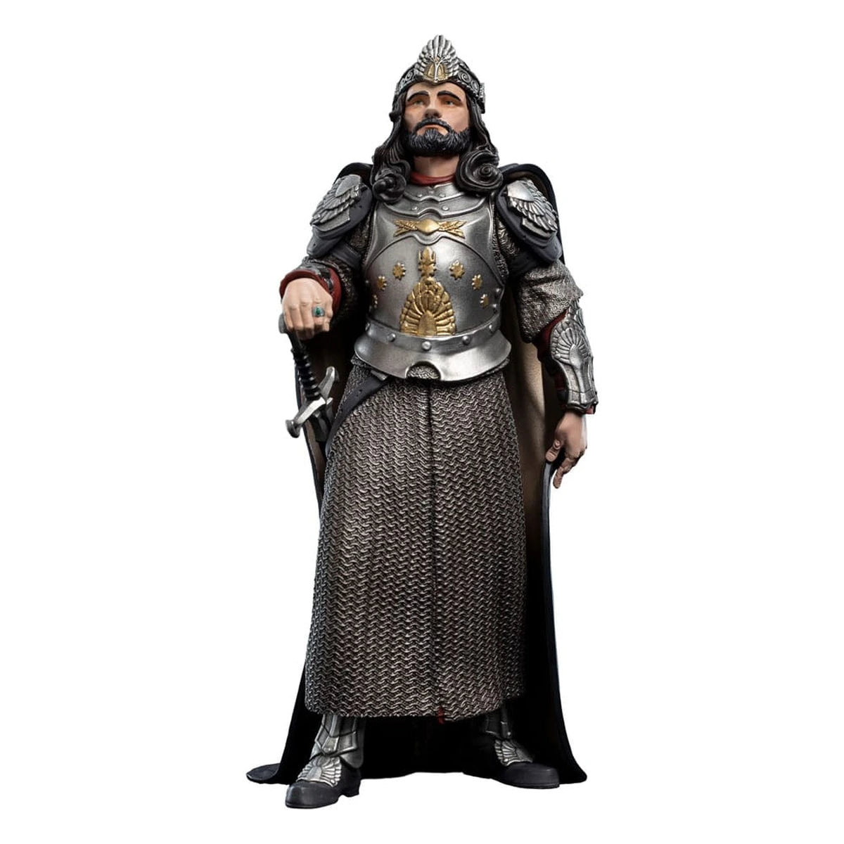 Le Seigneur des Anneaux figurine Mini Epics King Aragorn 19 cm - Image 1