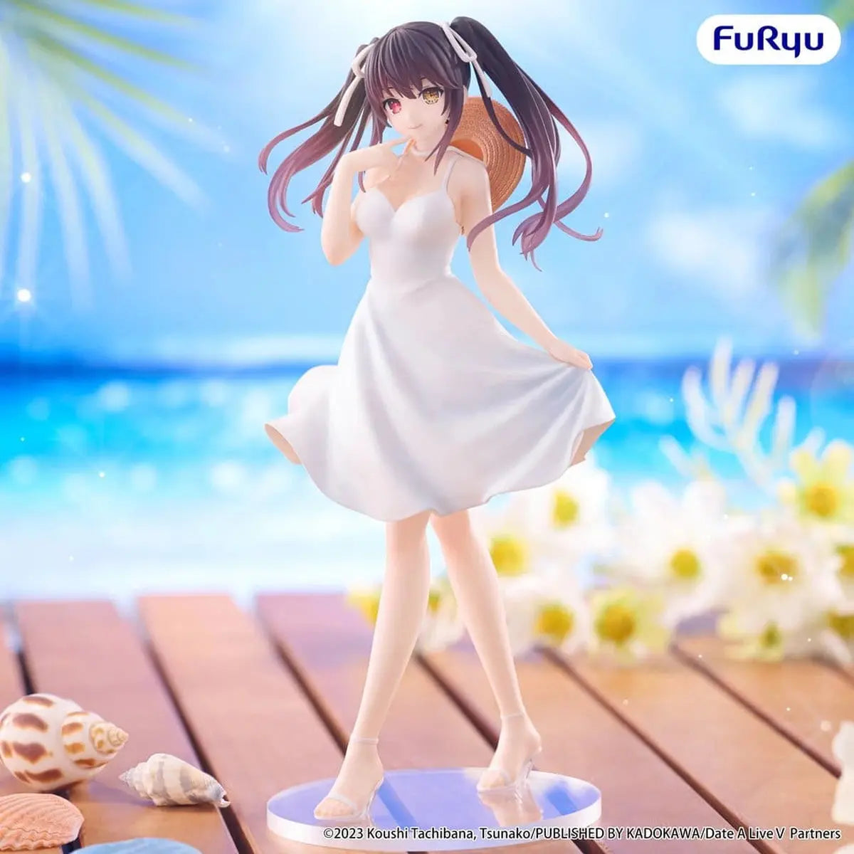 Date A Live Summer Dress figurine PVC Kurumi Tokisaki 21 cm - Image 1