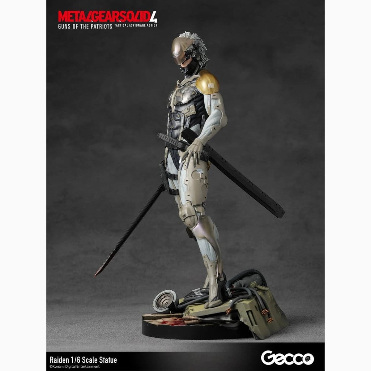 Metal Gear Solid 4 Guns of the Patriots statue 1/6 Raiden 32 cm - Image 3