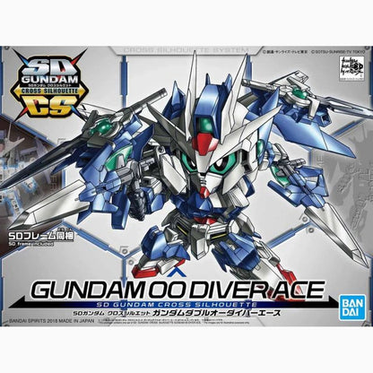 Gundam Gunpla SD 06 Cross Silhouette Gundam 00 Diver Ace - Image 2