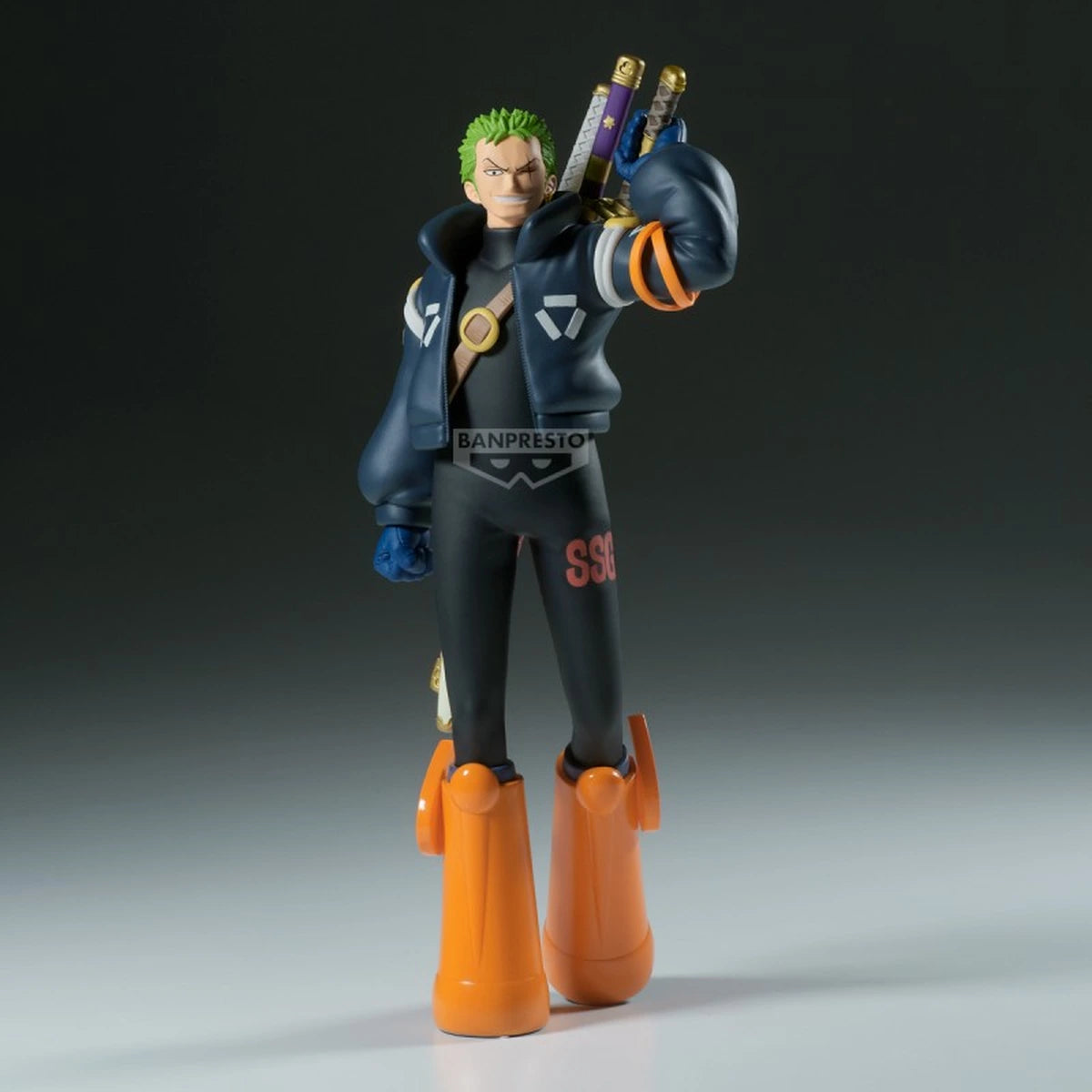ONE PIECE - THE SHUKKO FIGURE - RORONOA ZORO Ver. EGGHEAD - Image 5