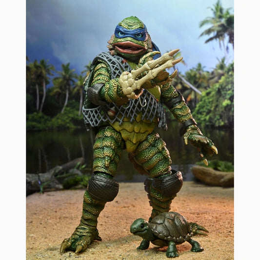Universal Monsters/Teenage Mutant Ninja Turtles figurine Leonardo as the Creature 18 cm - Image 1