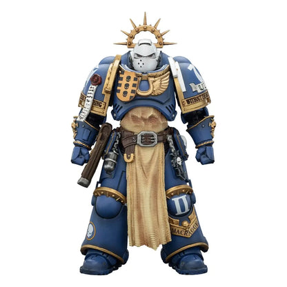 Warhammer 40,000 figurine Ultramarines Levantus with Power Sword, Stormshield and Bolt Pistol 13 cm - Image 3