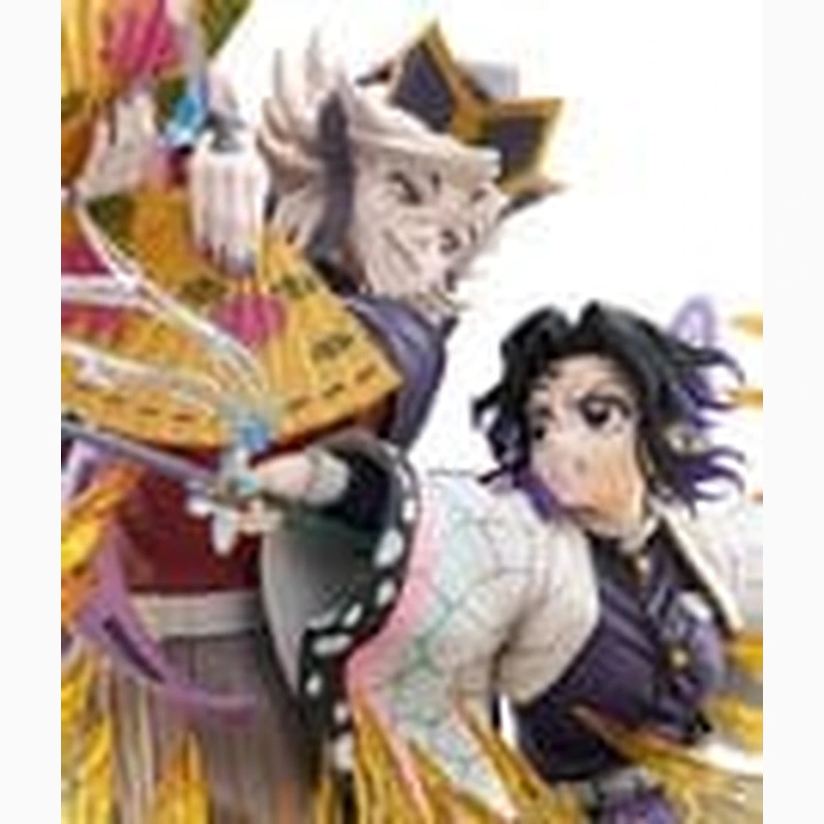 Demon Slayer: Kimetsu no Yaiba pack 2 figurines PVC Shinobu Kocho & Doma 18 cm - Image 2