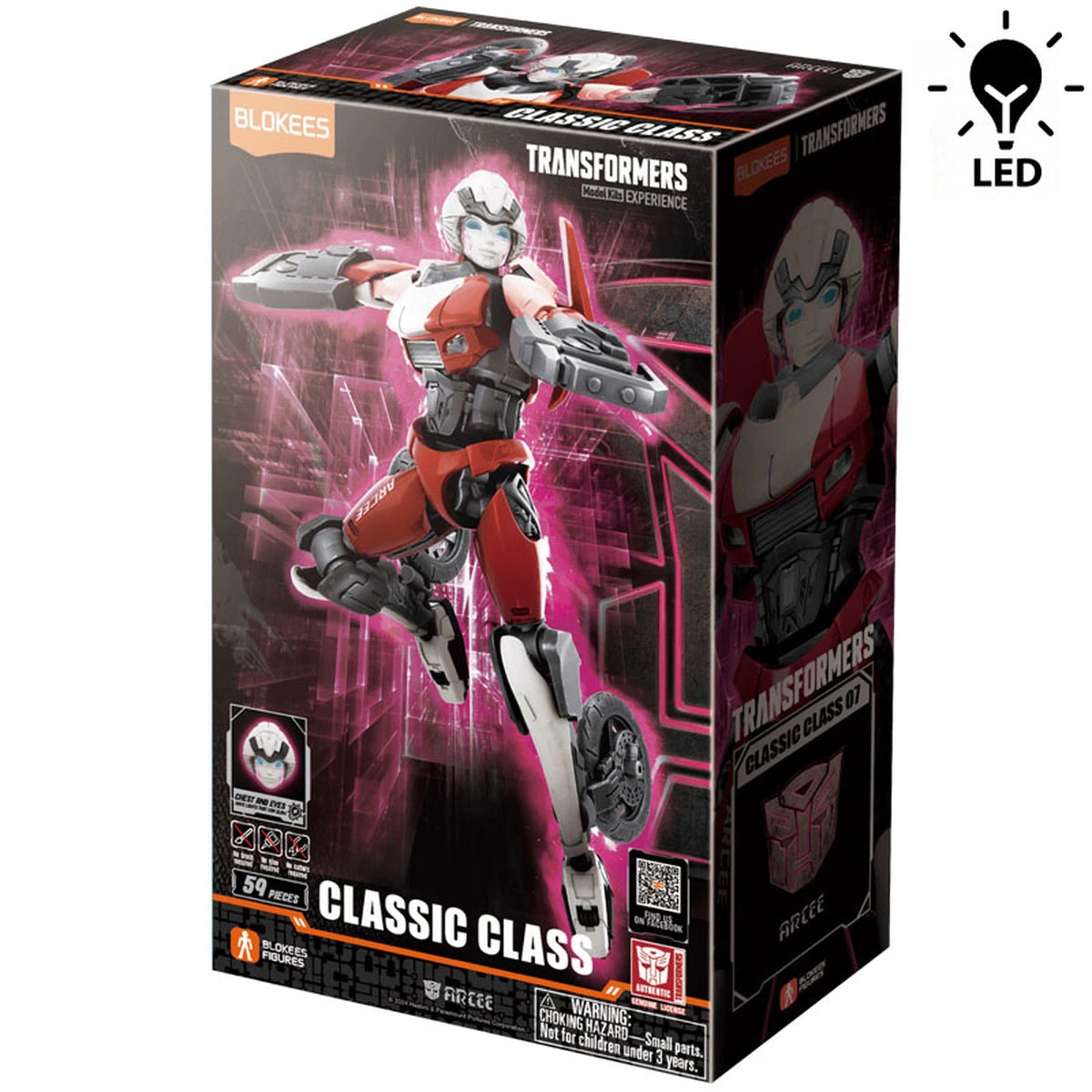 Transformers Blokees Classic Class 07 Arcee Rise Of The Beasts - Image 1