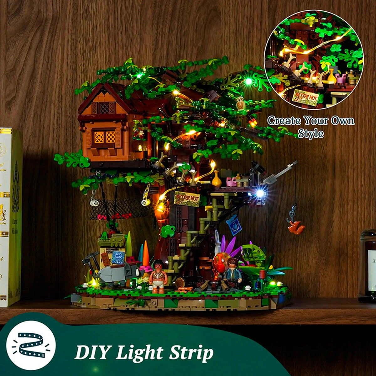 Lumibricks Retro House 10016 Explorer Treehouse - Image 3