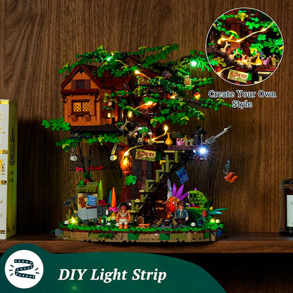 Lumibricks Retro House 10016 Explorer Treehouse - Image 3