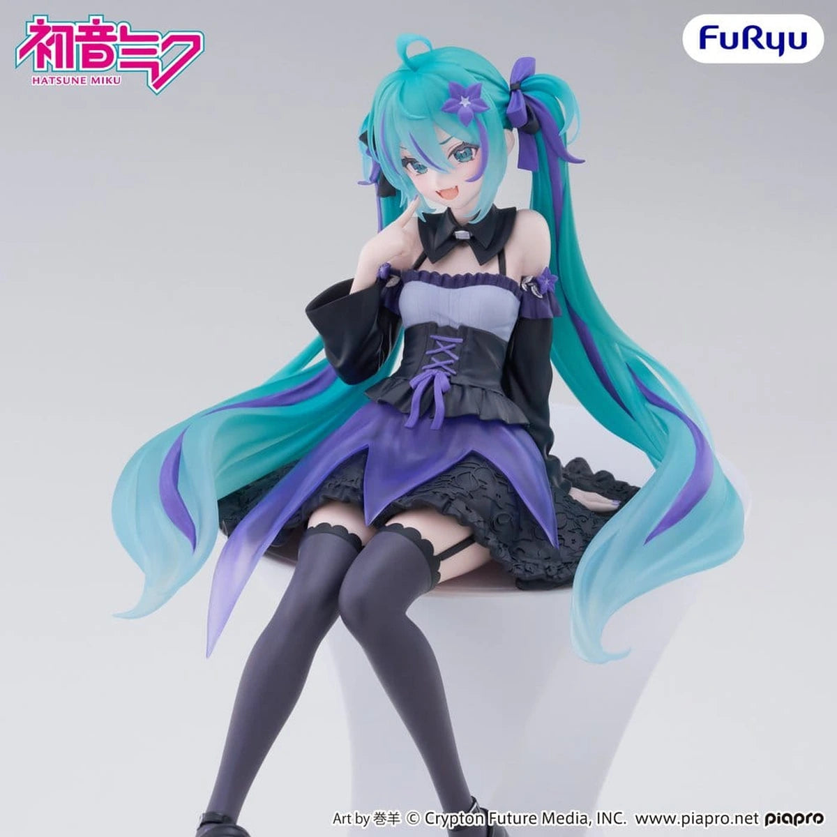 Hatsune Miku figurine PVC Noodle Stopper Flower Fairy Bellflower 14 cm - Image 6