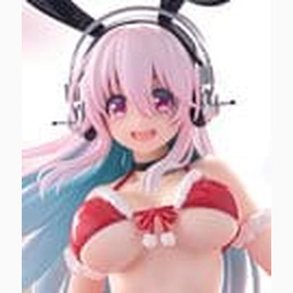 Super Sonico figurine PVC BiCute Bunnies Santa Ver. 30 cm - Image 2