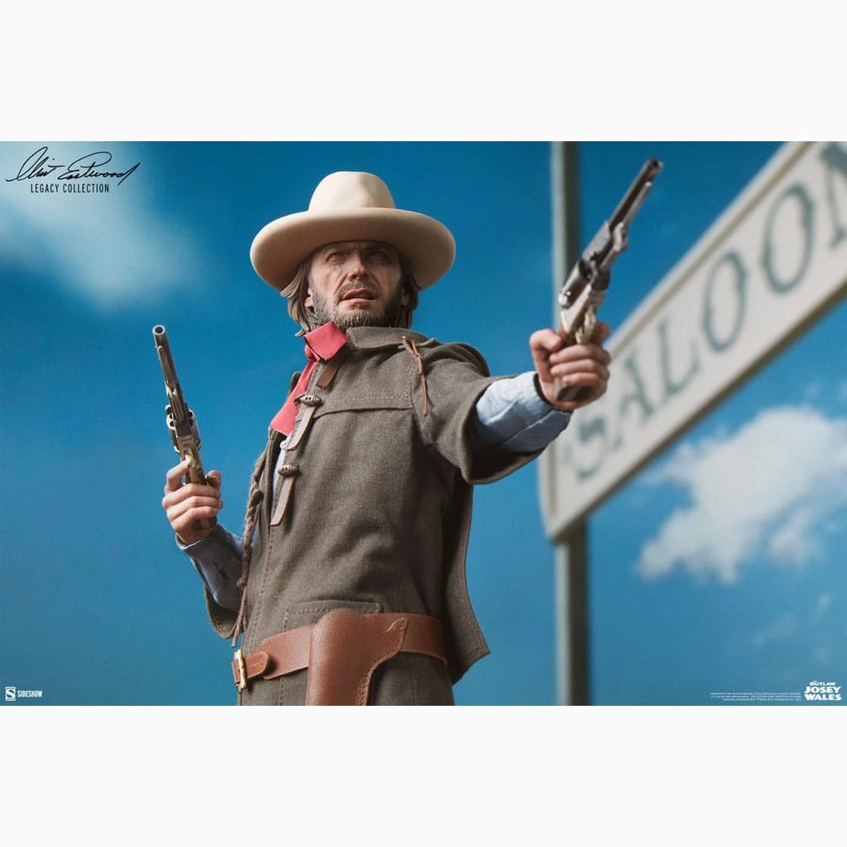 Josey Wales hors-la-loi figurine 1/6 Clint Eastwood Legacy Collection Josey Wales 30 cm - Image 3