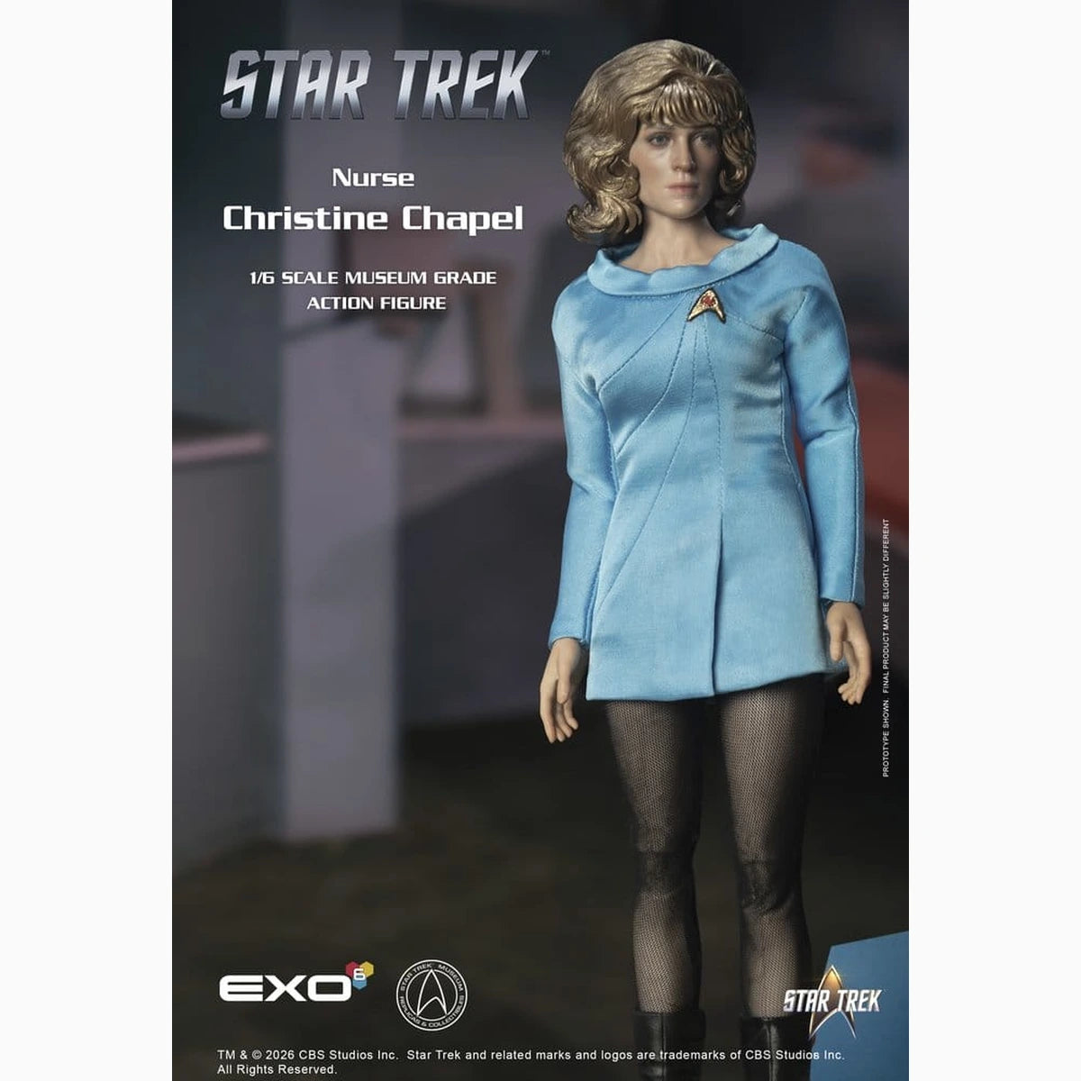 Star Trek Museum Grade figurine 1/6 Nurse Christine Chapel 28 cm - Image 5
