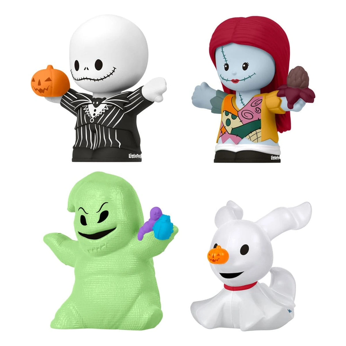 L'Étrange Noël de monsieur Jack pack 4 minifigurines Fisher-Price Little People Collector 7 cm - Image 4
