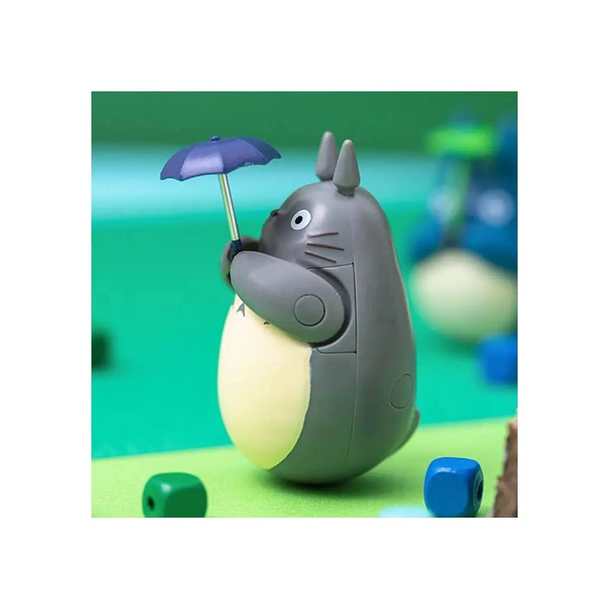 Mon voisin Totoro figurine culbuto Big Totoro with leaf 7 cm - Image 7
