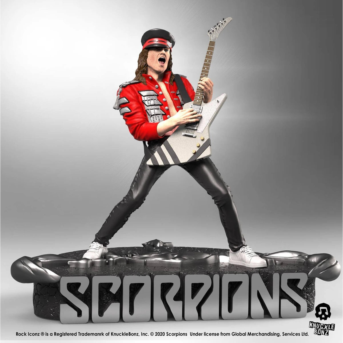 Scorpions statuette Rock Iconz Matthias Jabs Limited Edition 22 cm - Image 6