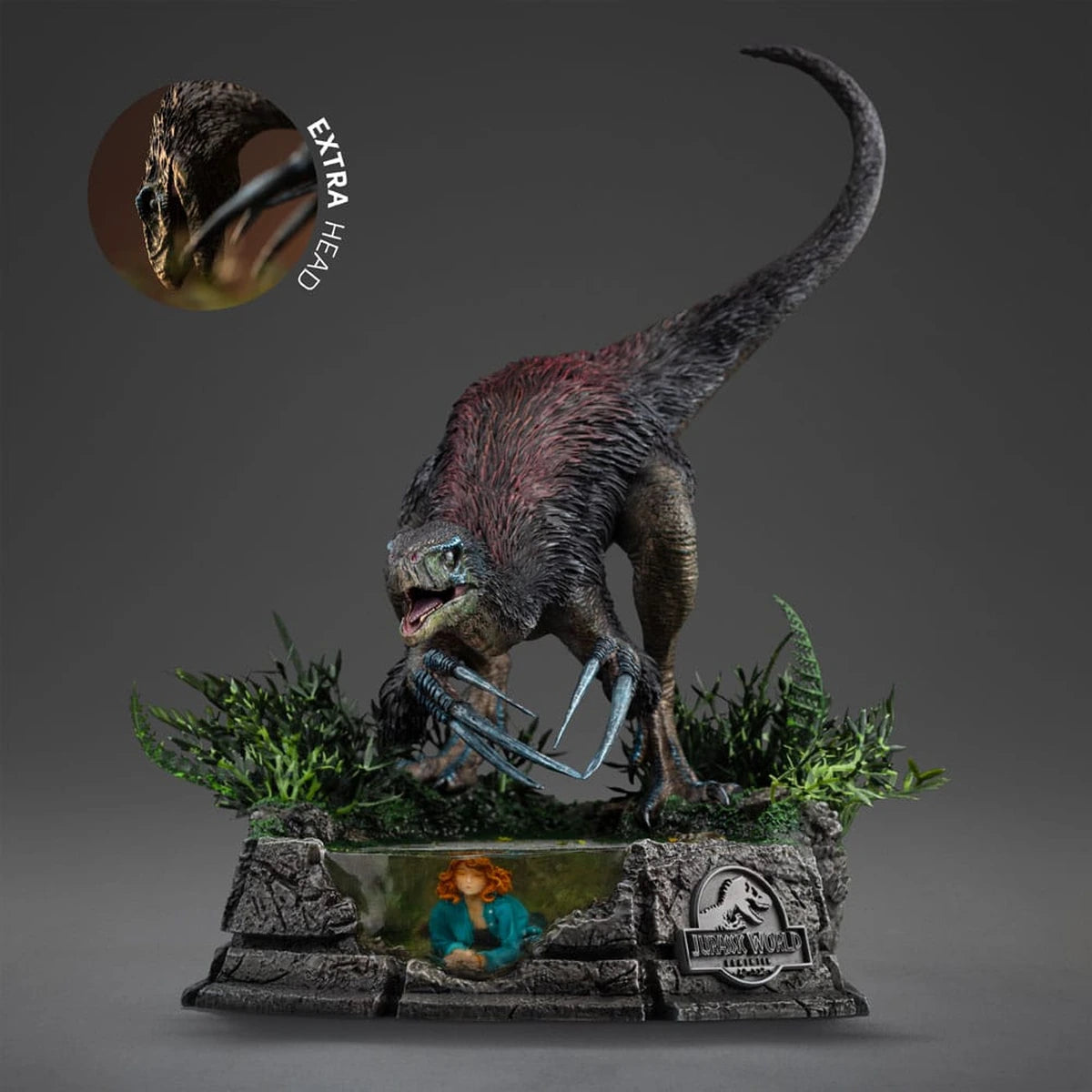Jurassic World: Dominion statuette 1/20 Demi Art Scale Therizinosaurus 29 cm - Image 4
