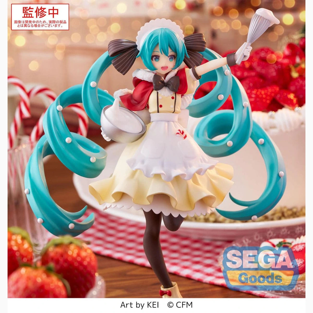 Character Vocal Series 01: Hatsune Miku statuette Luminasta PVC Hatsune Miku Christmas 2025 20 cm - Image 5