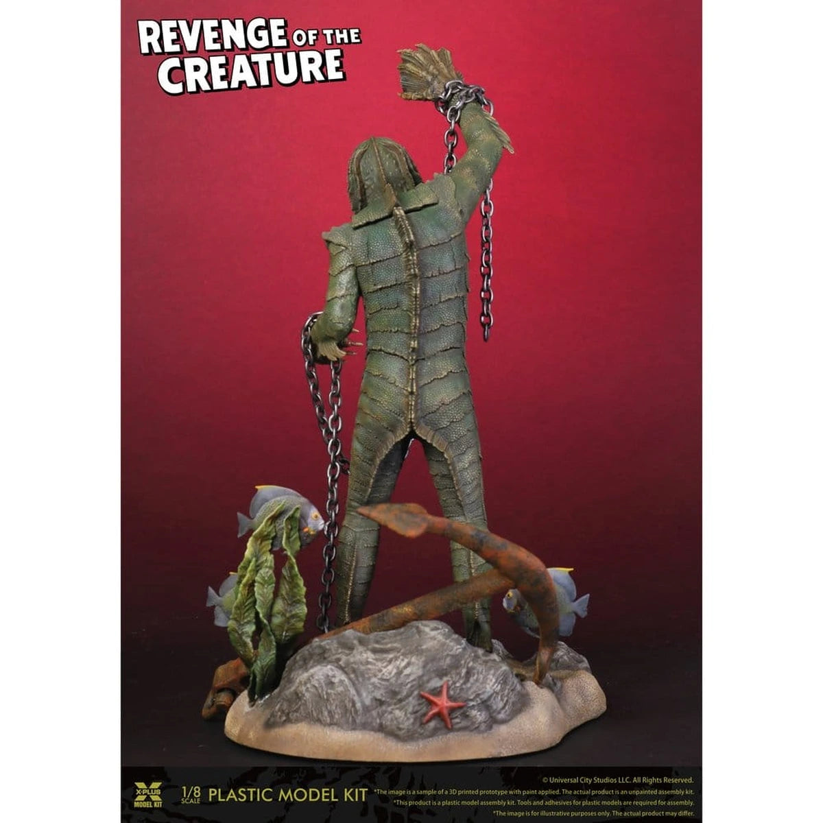 Revenge of the Creature figurine Plastic Model Kit 1/8 Revenge of the Creature 28 cm (Reproduction) - Image 5