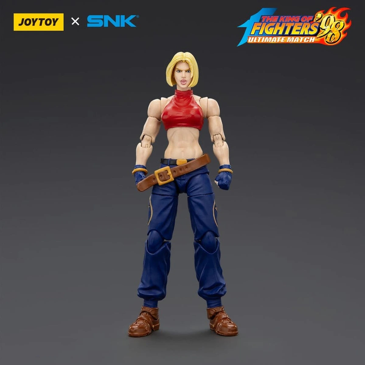 The King of Fighters '98 Ultimate Match figurine Blue Mary 11 cm - Image 3