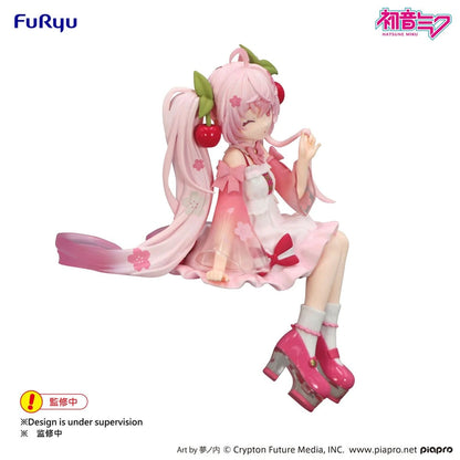 Hatsune Miku statuette PVC Noodle Stopper Sakura Miku 2025 Wink Ver. 14 cm - Image 6