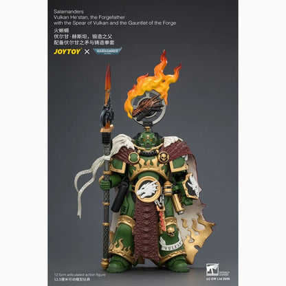 Warhammer figurine Salamanders Vulkan He'stan, the Forgefather 13 cm - Image 4