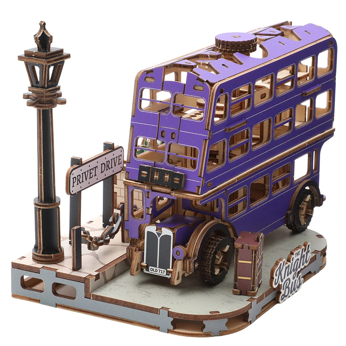 Harry Potter Puremind Wizarding Diorama Series Knight Bus - Image 2