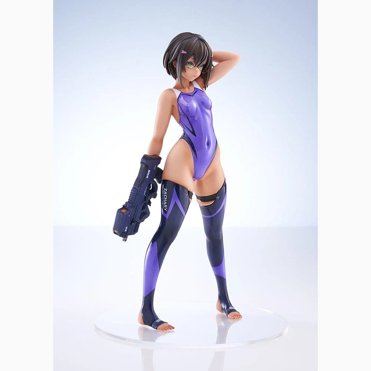 Arms Note figurine PVC 1/7 Buchou-chan of the Swimming Club Purple Swimsuit Ver. 22 cm - Image 1