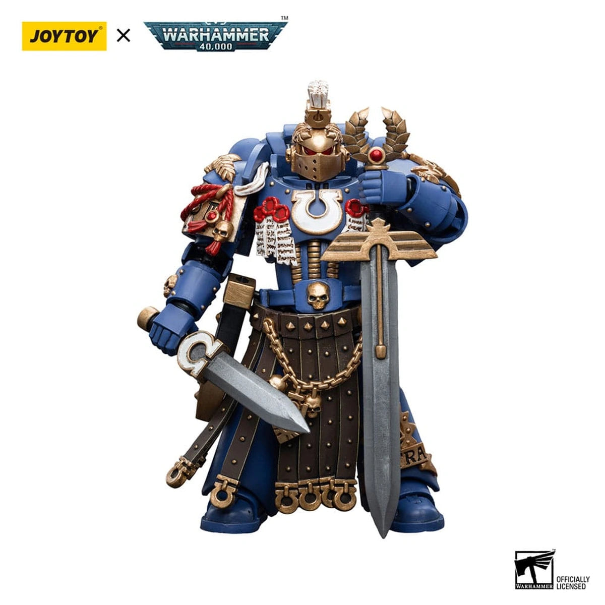 Warhammer 40k figurine 1/18 Ultramarines Honour Guard Chapter Champion 12 cm - Image 1