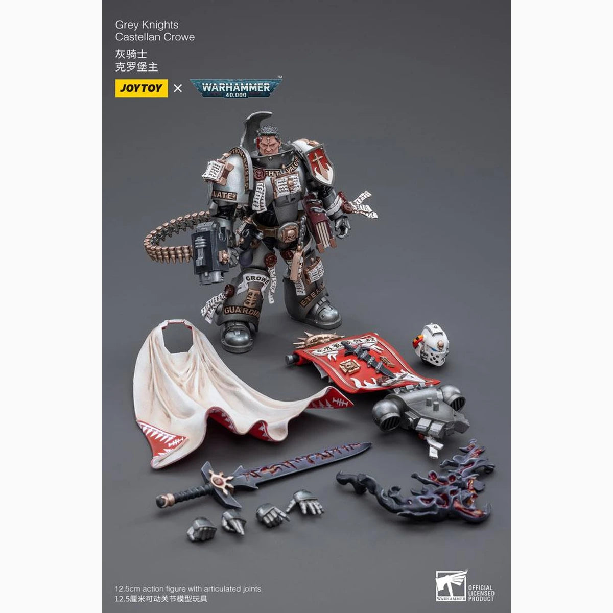 Warhammer 40k figurine 1/18 Grey Knights Castellan Crowe 12 cm - Image 4