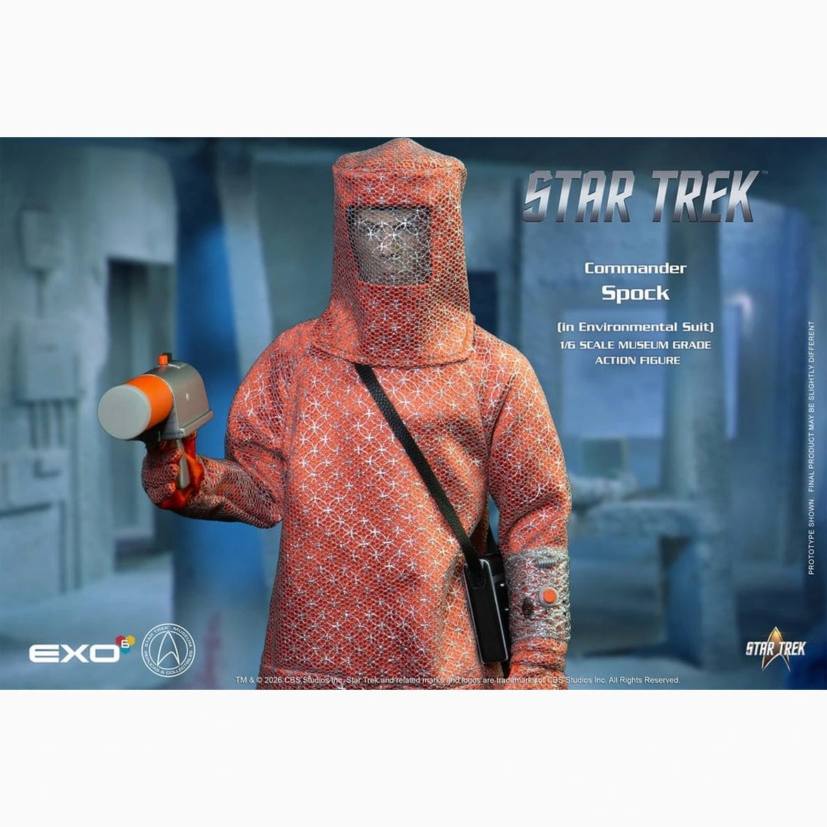 Star Trek Figurine 1/6 Spock (en combinaison environnementale) 30 cm - Image 4