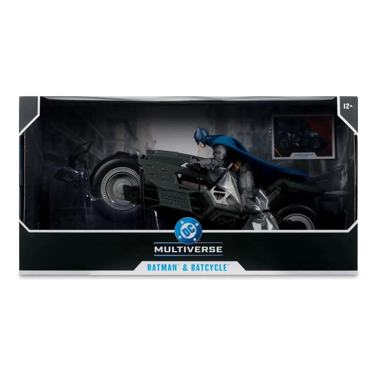 The Flash DC Multiverse véhicule Batcycle with Batman - Image 7