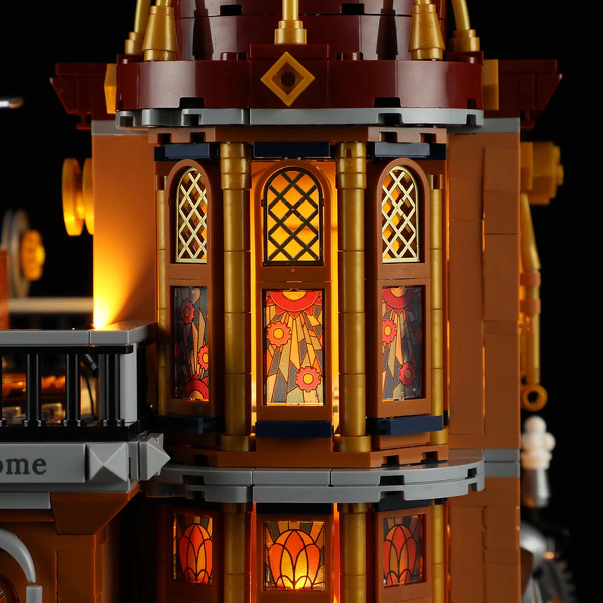 Lumibricks Steampunk World 11007 Steampunk Flying Club - Image 3