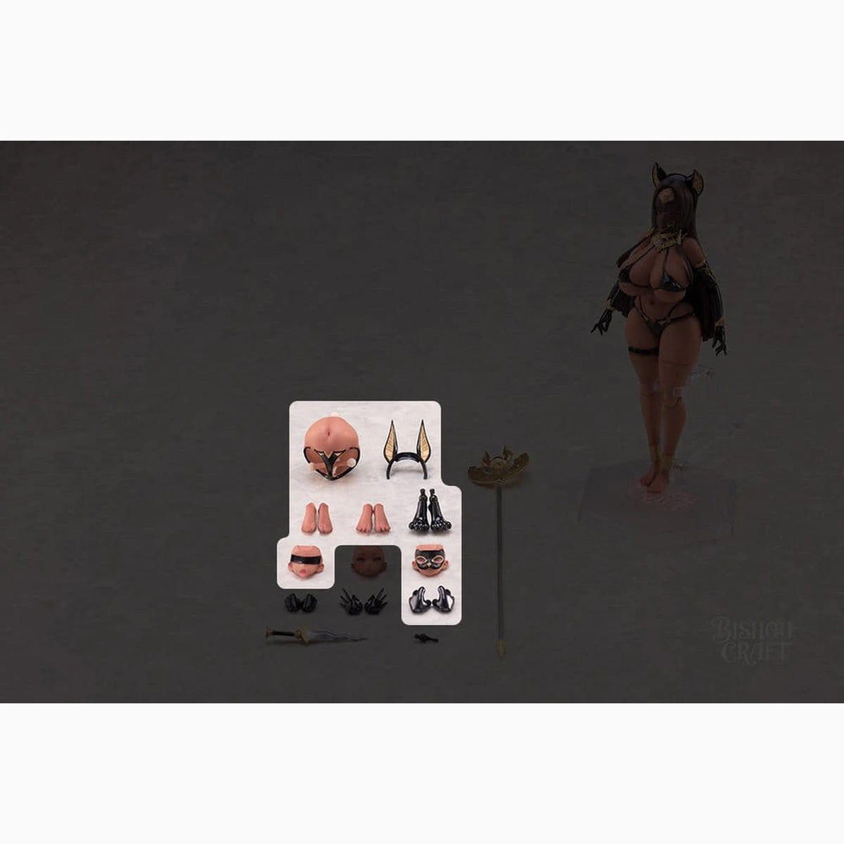 Original Character accessoires pour figurines 1/12 Isekai Emaki Egyptian Goddess Bastet - Image 3
