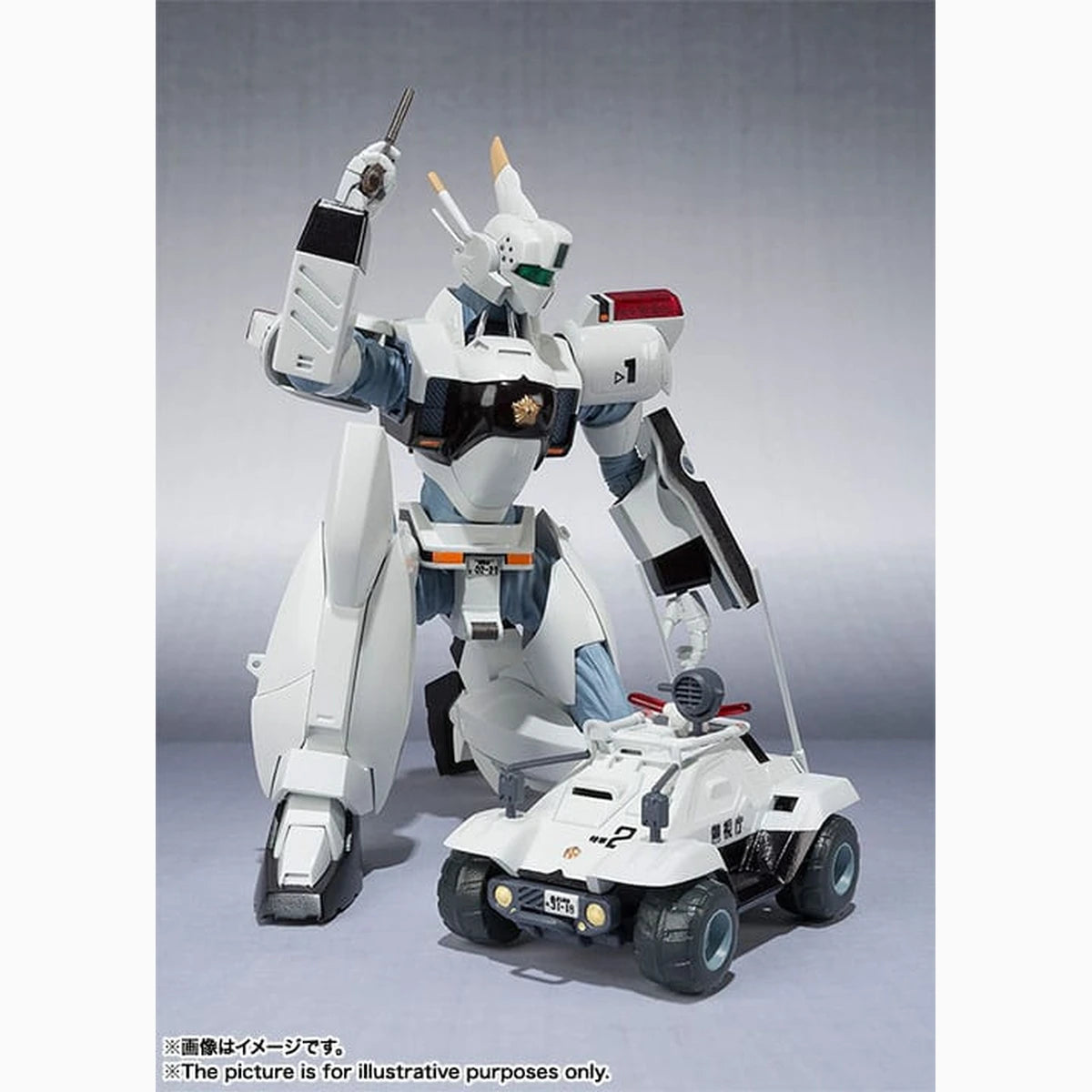 Mobile Police Patlabor figurine Robot Spirits Side Labor Ingram 1st 13 cm - Image 3
