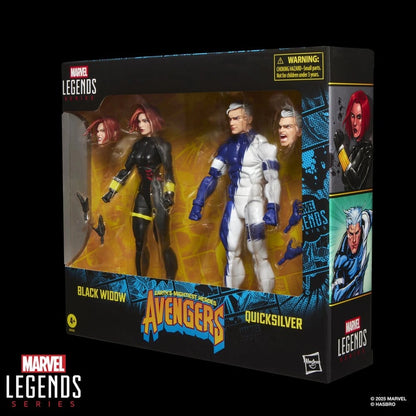 Avengers Marvel Legends pack 2 figurines Black Widow & Quicksilver 15 cm - Image 5