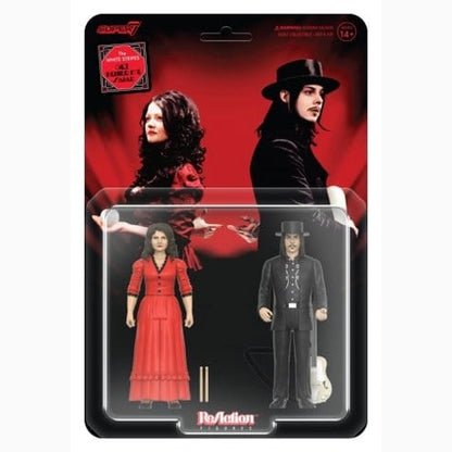 White Stripes ReAction pack 2 figurines Wave 01 The White Stripes (Get Behind Me Satan) 10 cm - Image 1