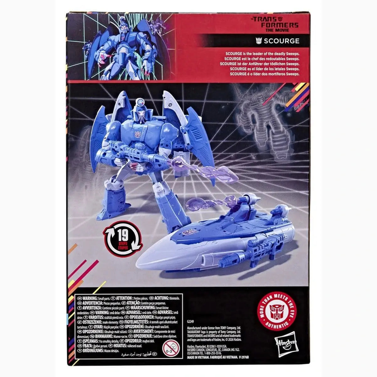 The Transformers: The Movie Studio Series Voyager Class figurine MTMTE Collection: Scourge 17 cm - Image 4