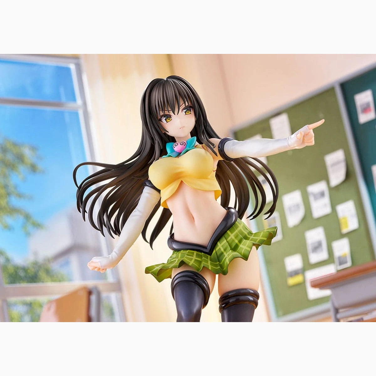 To Love-Ru Darkness statuette PVC 1/7 Yui Kotegawa Arranged Uniform Ver. 24 cm - Image 6