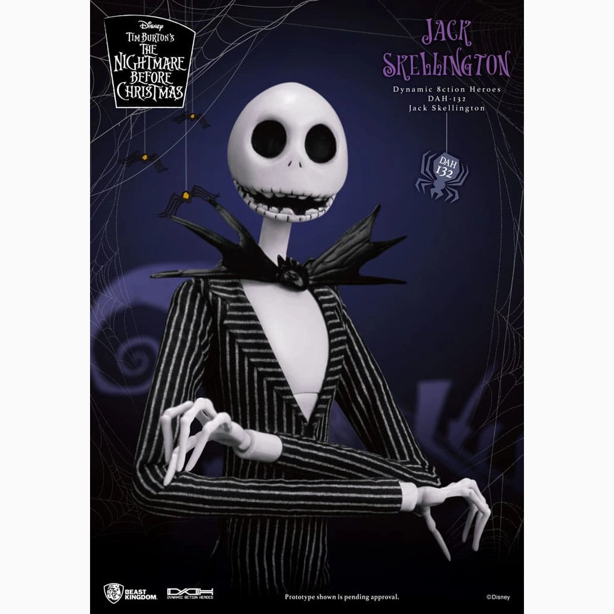 L'Étrange Noël de monsieur Jack figurine Dynamic Action Heroes 1/9 Jack 21 cm - Image 4