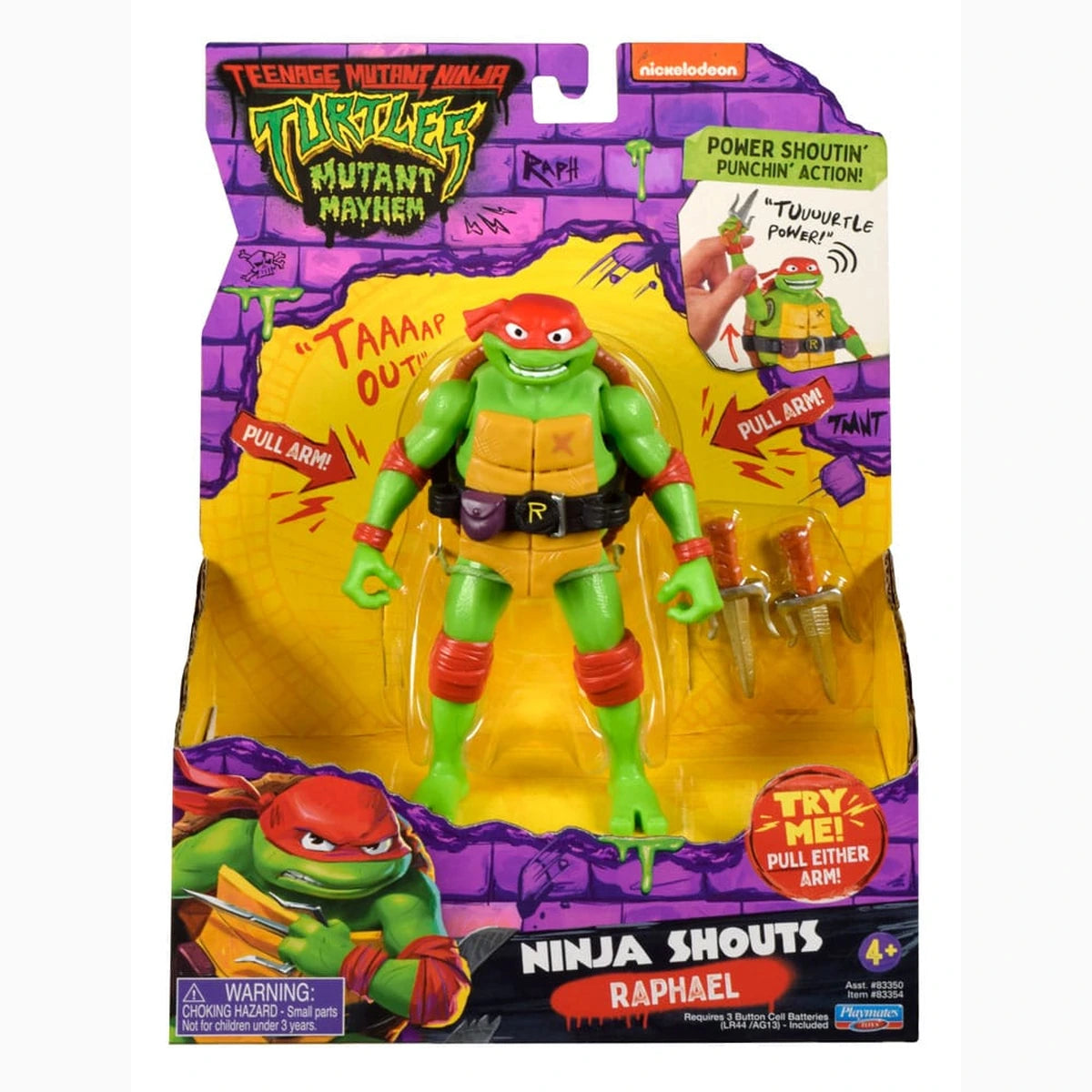 Ninja Turtles: Teenage Years Figurine Ninja Shouts Raphael 14 cm - Image 3