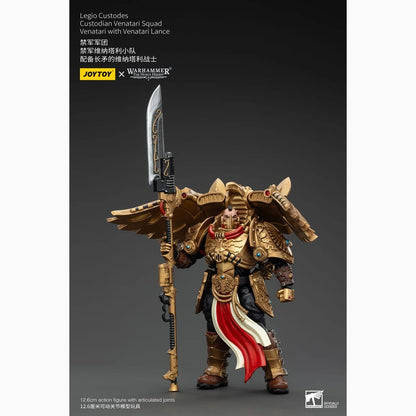 Warhammer The Horus Heresy figurine 1/18 Legio Custodes Custodian Venatari Squad Venatari with Venatari Lance 13 cm - Image 3