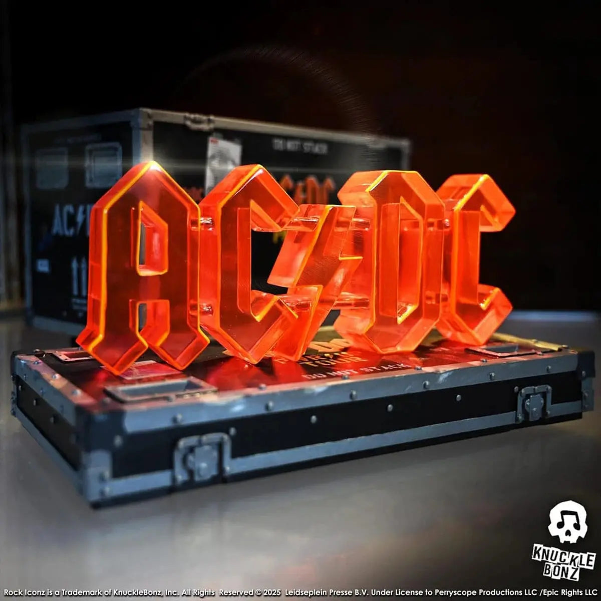 AC/DC statuette Rock Ikonz On Tour PWR UP Tour Road Case - Image 7