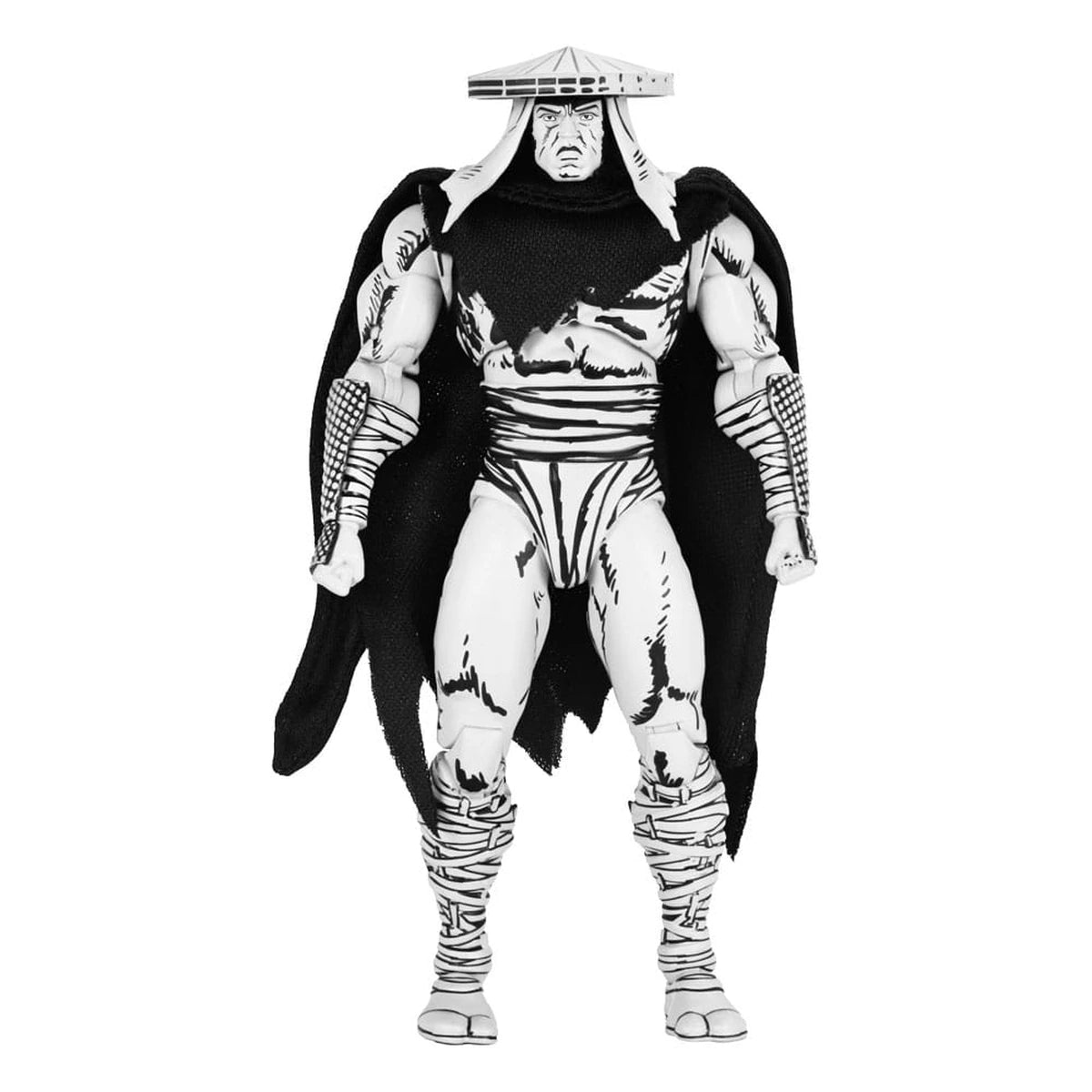 Teenage Mutant Ninja Turtles figurine Foot Assassin Black and White 18 cm - Image 1